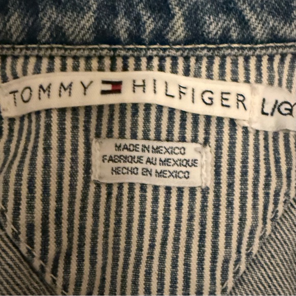 NWOT Vintage Tommy Hilfiger Jean Jacket - Picture 3 of 5
